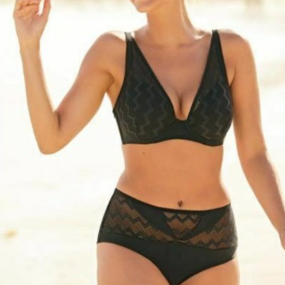 Curvy Kate Bikini Top & Bottom Swim Hi Voltage